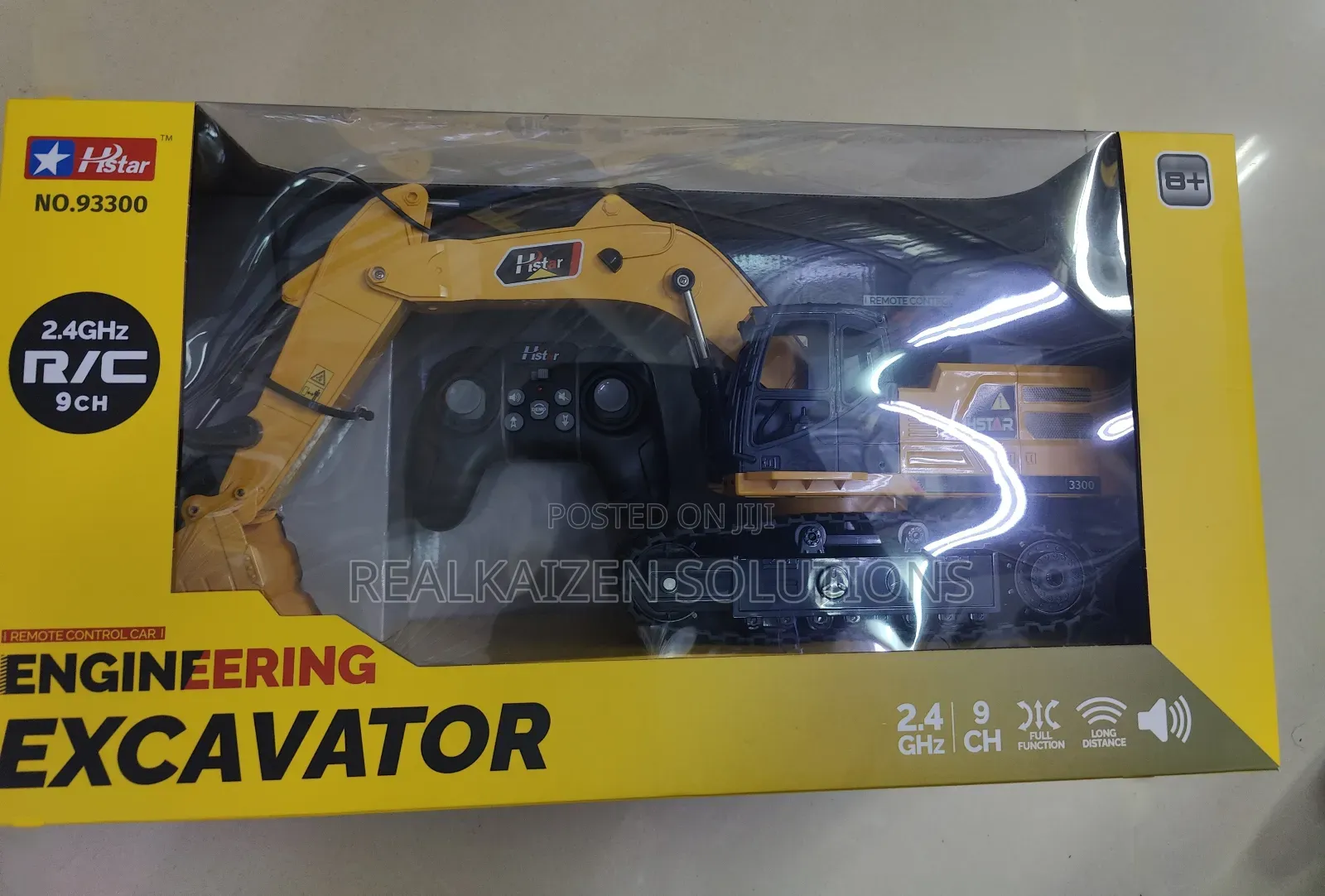 HSTAR 9 Channels Remote Control Kid Engineering Excavator