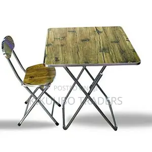 Folding Reading Table With Chair