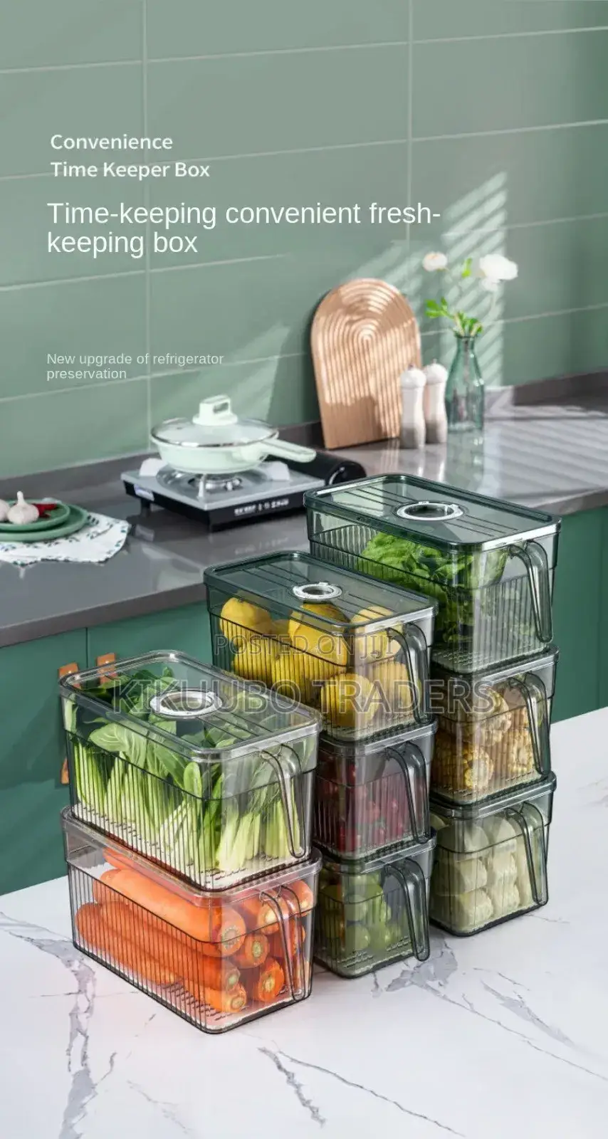 1pc Fridge Food Storage Container