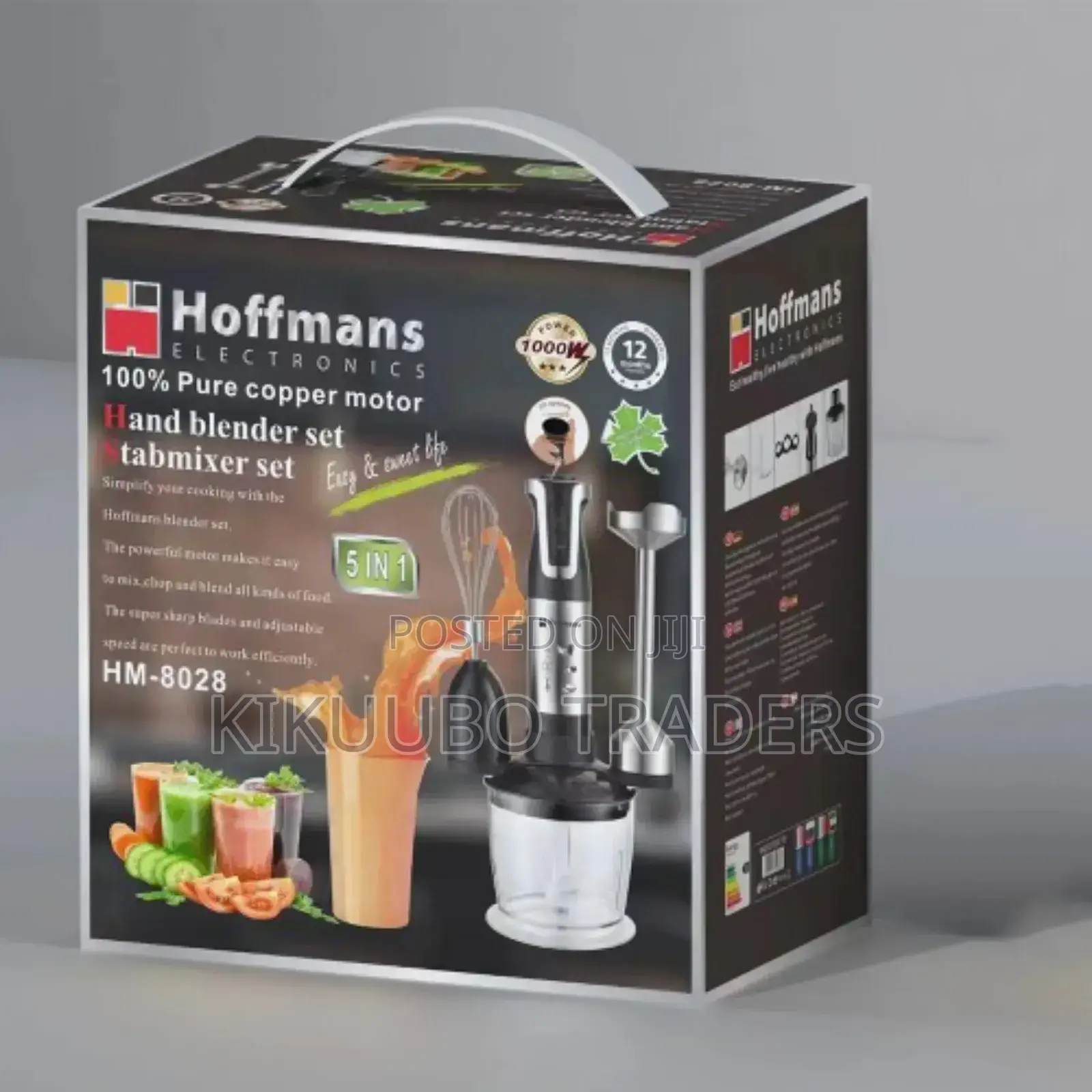 5in1 Hoffman Electric Handheld Blender and Mixer