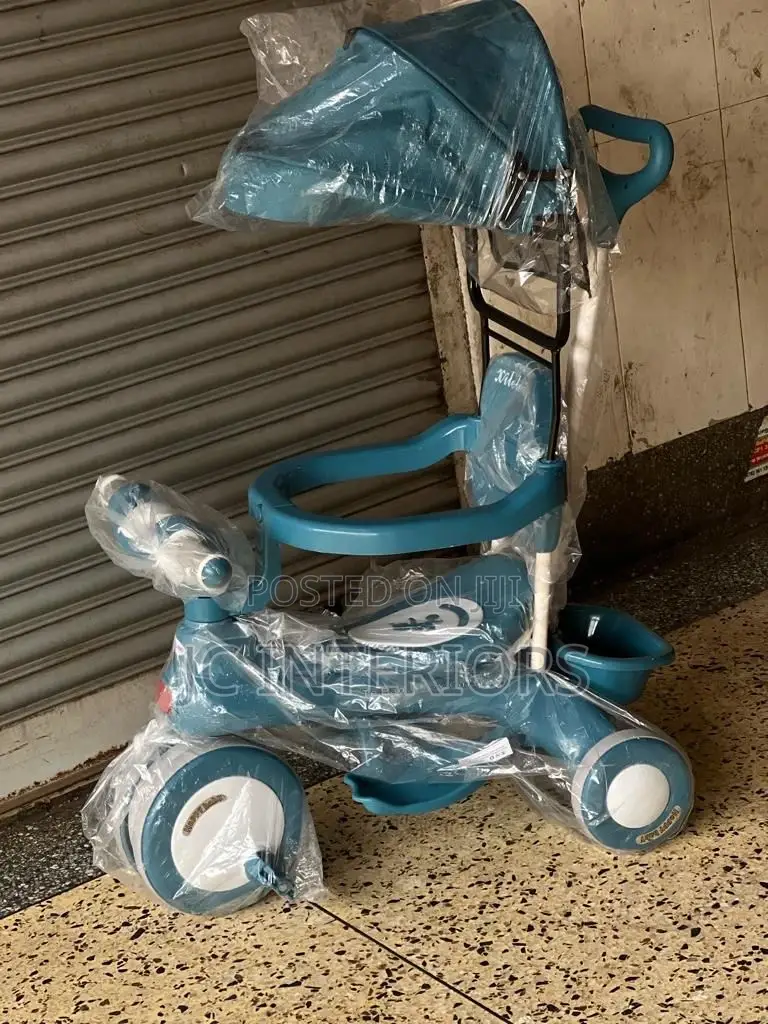 Tricycle With Music, Light, and Canopy MC-30 - Dark Blue