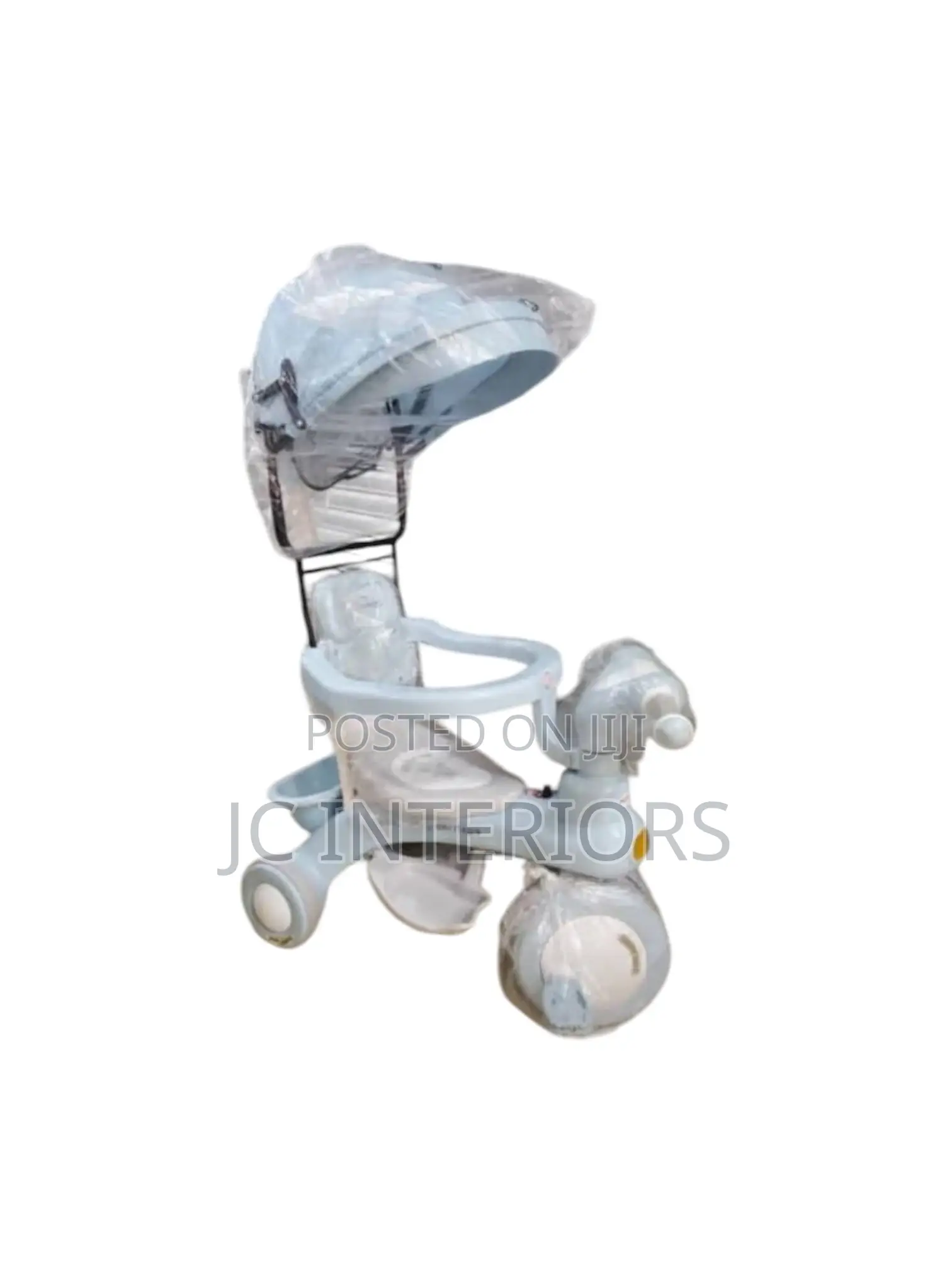 Kids' Tricycle With Music, Light, and Canopy