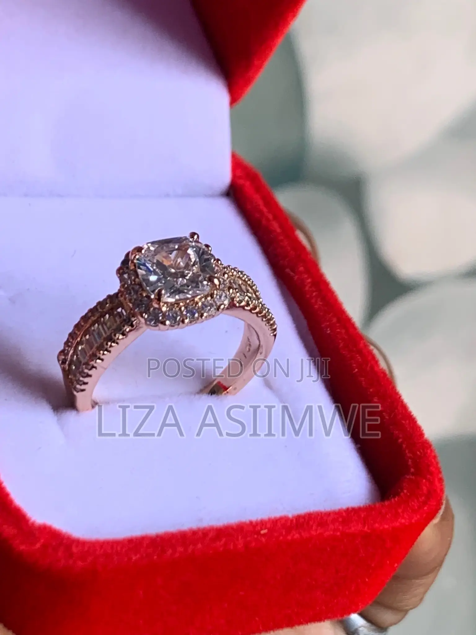 Semi Mount Halo Engagement Ring