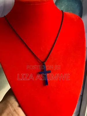Templar Black Cross Necklace