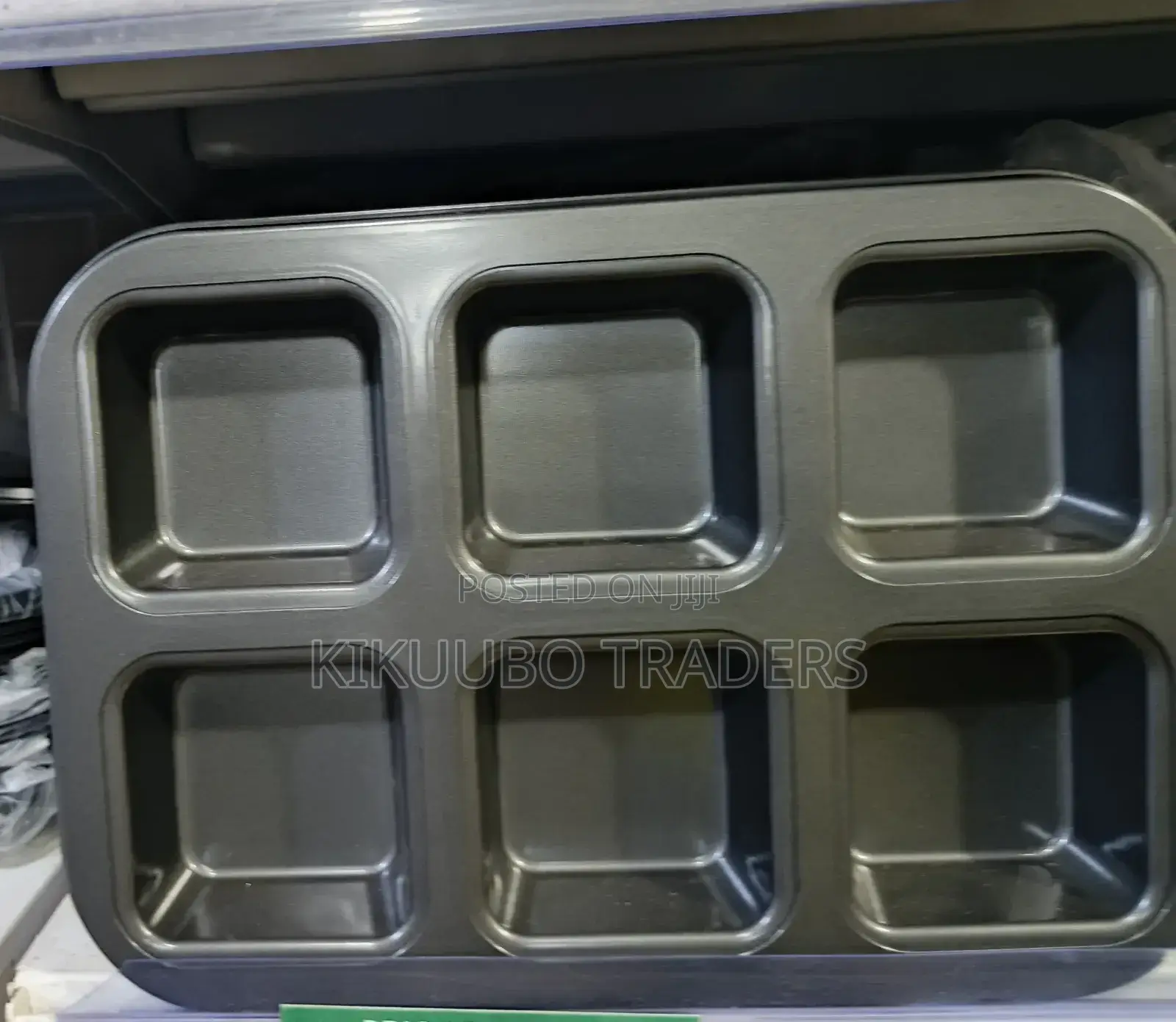 6 Hole Cupcake and Muffin Baking Tray