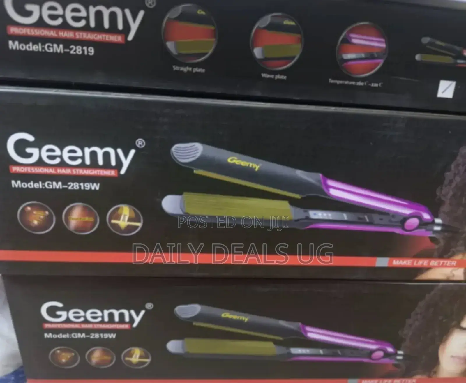 Geemy Hair Straightener Iron