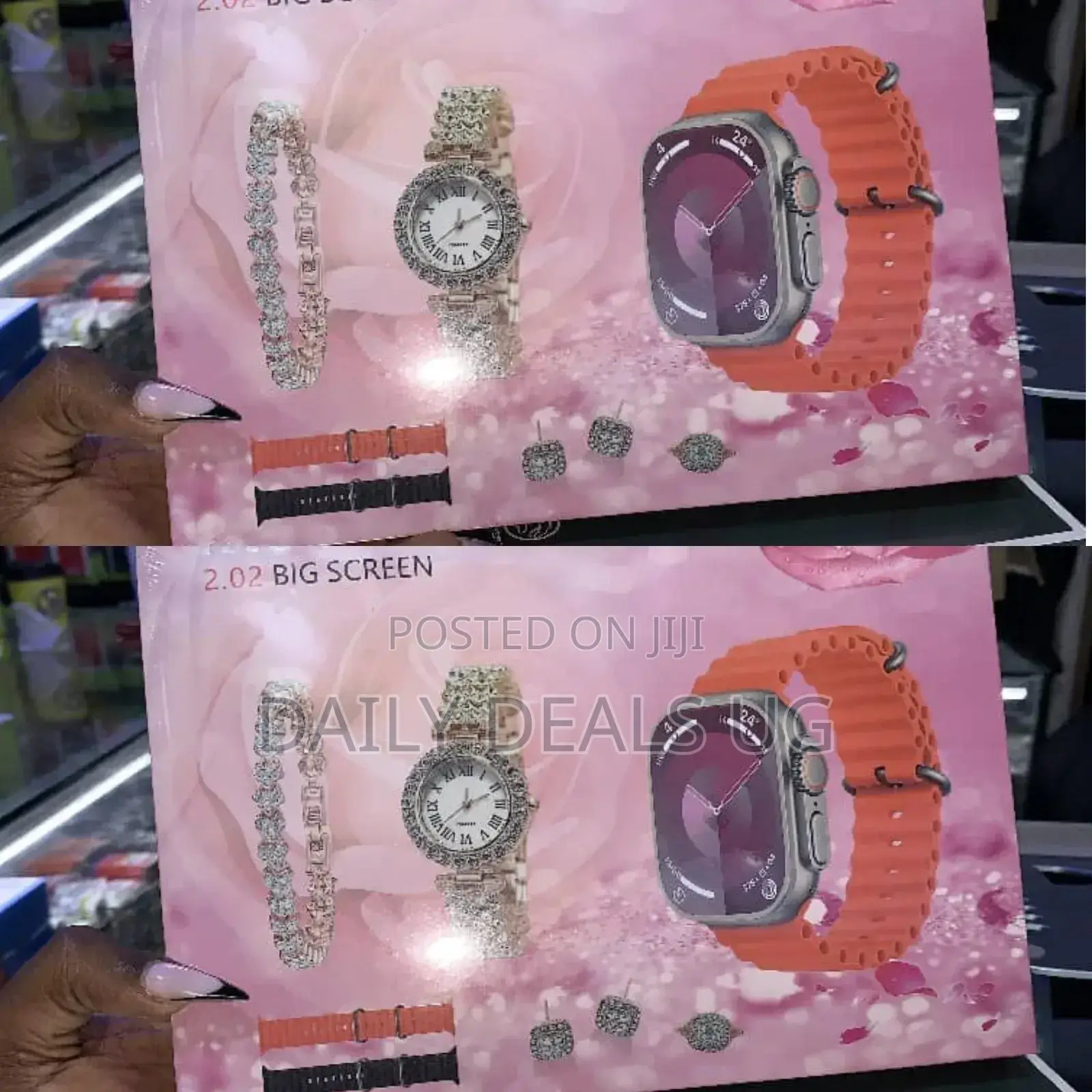 Ladies Smart Watch Set