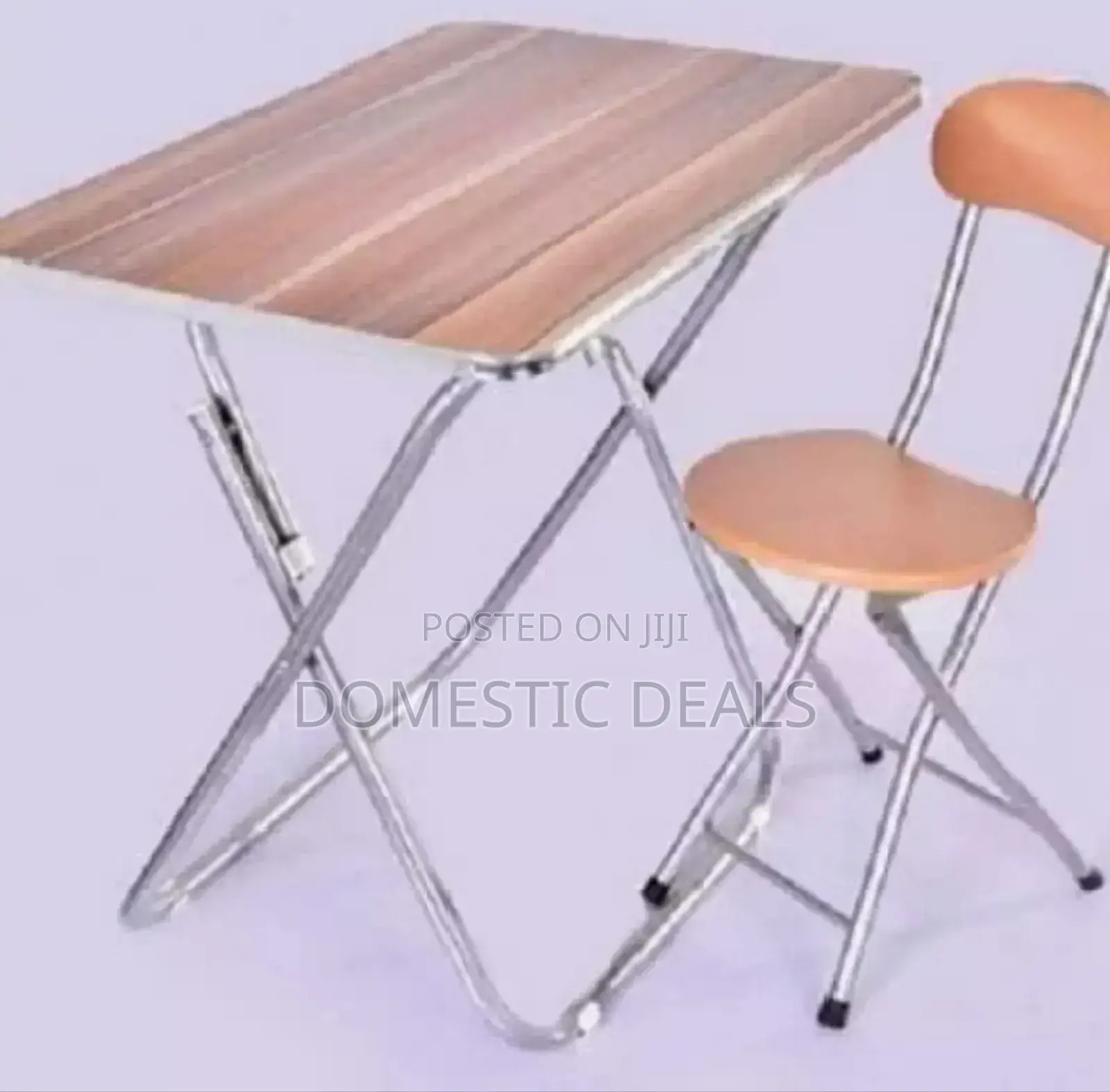 Folding Reading Table With Chair