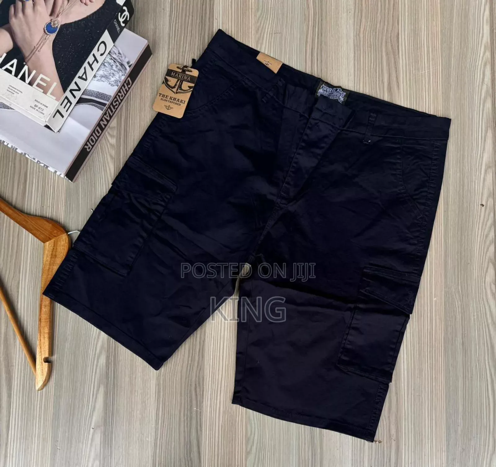 Genial Short Kaki. Cargo Shorts