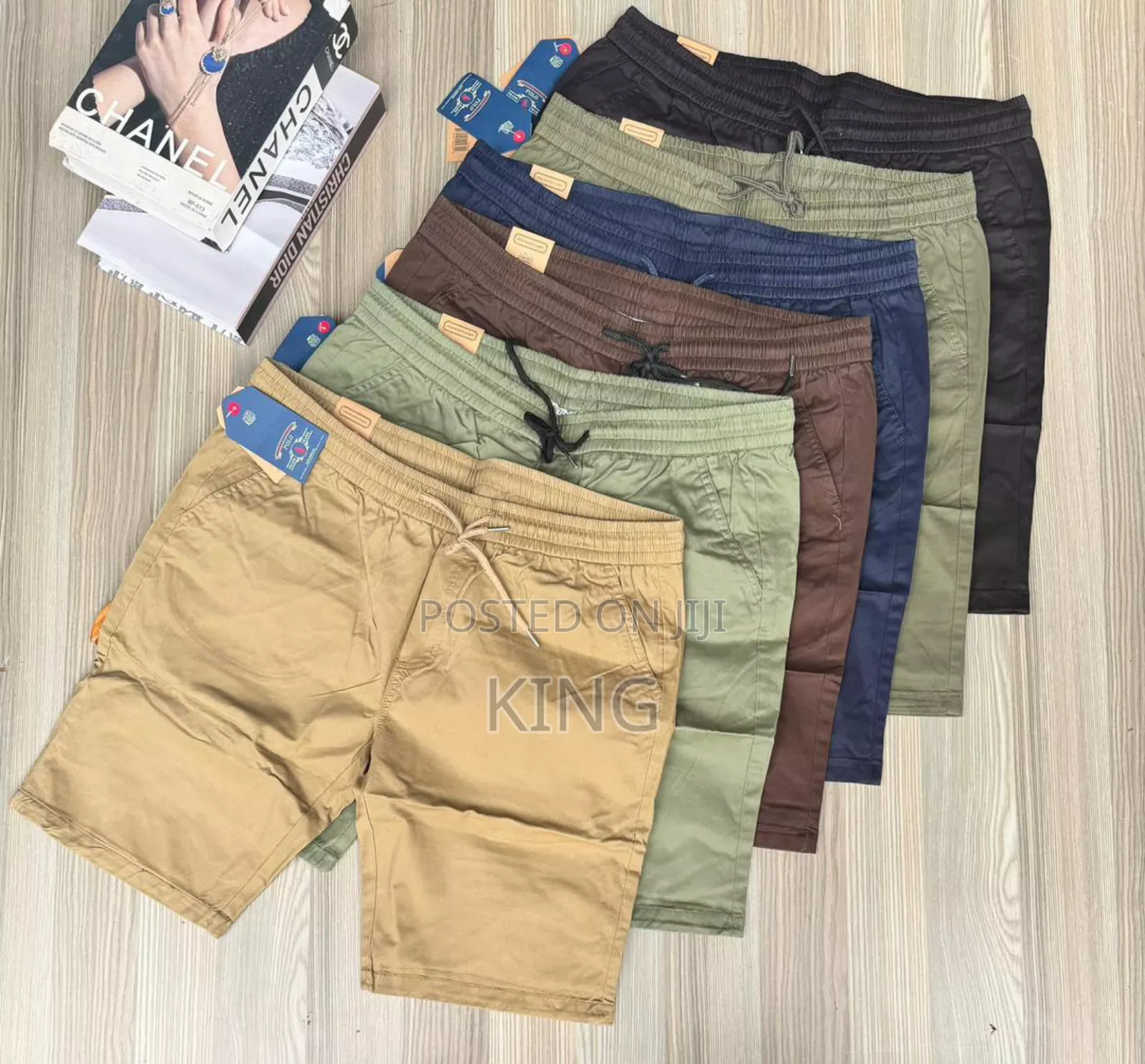 Magefest Short Kaki. Draw String Shorts