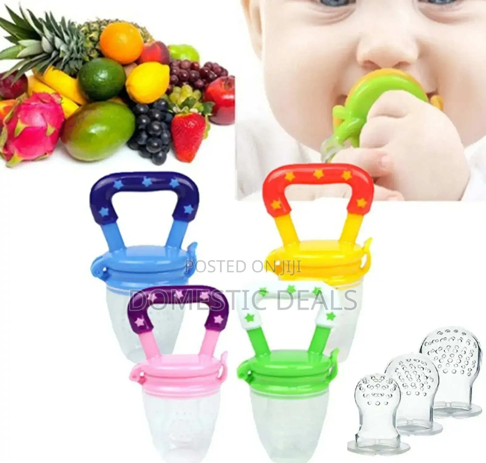 Silicone Baby Fruit Feeder