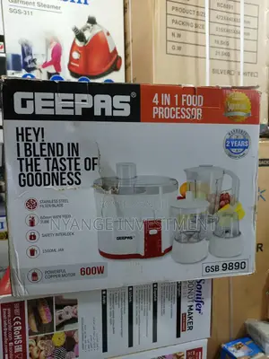 Food Processor. 4*1 Food Processor by Geepas