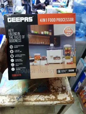 4in1 Food Processor by Geepas
