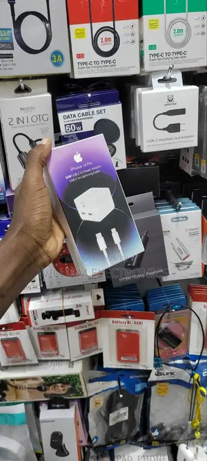 iPhone 14 Pro 50W USB-C+C Power Adapter