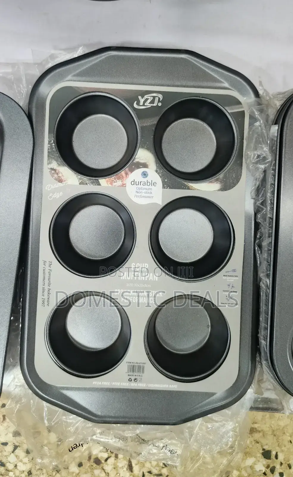 6 Holes Cupcake Muffin Baking Pan