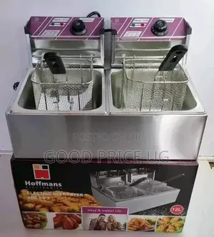 Hoffmans Double Deep Fryer 12L