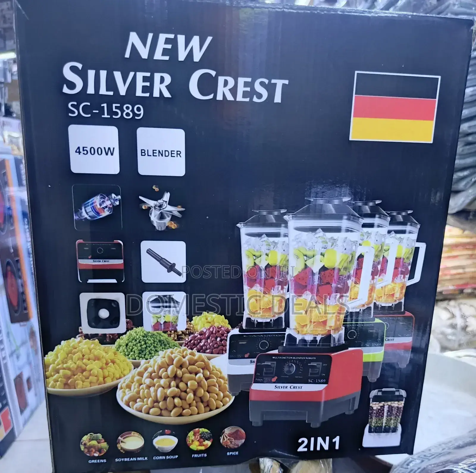 Silver Crest 2in1 Electric Blender