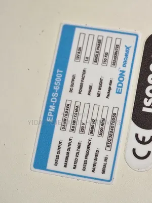 Generator 7 Kva Silent Edon 6500T