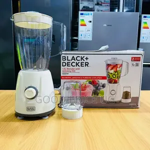 Black Decker Blender With Grinding Mill