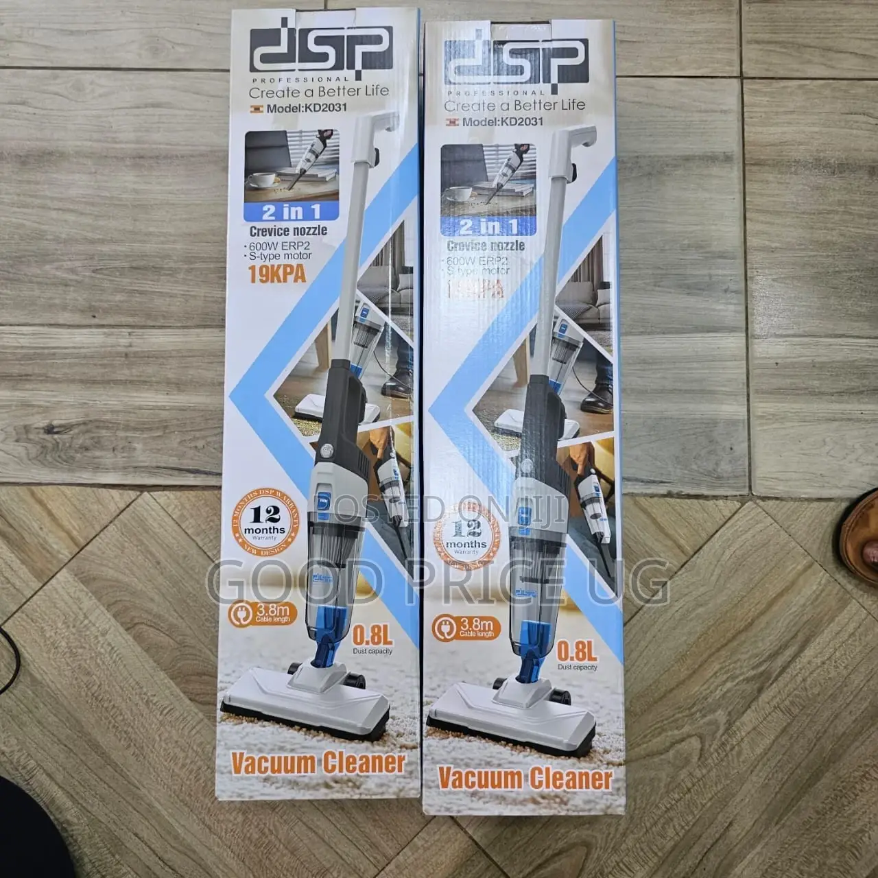 DSP 2n1 Vacuum Cleaner 0.8L
