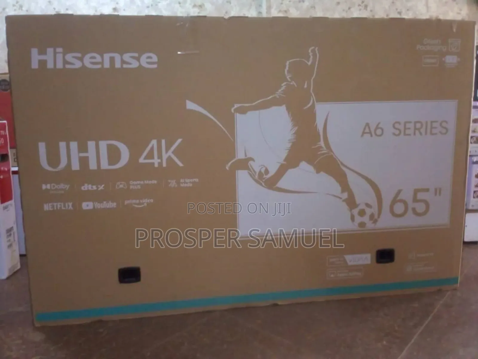 65 Inches Smart Hisense Uhd4k