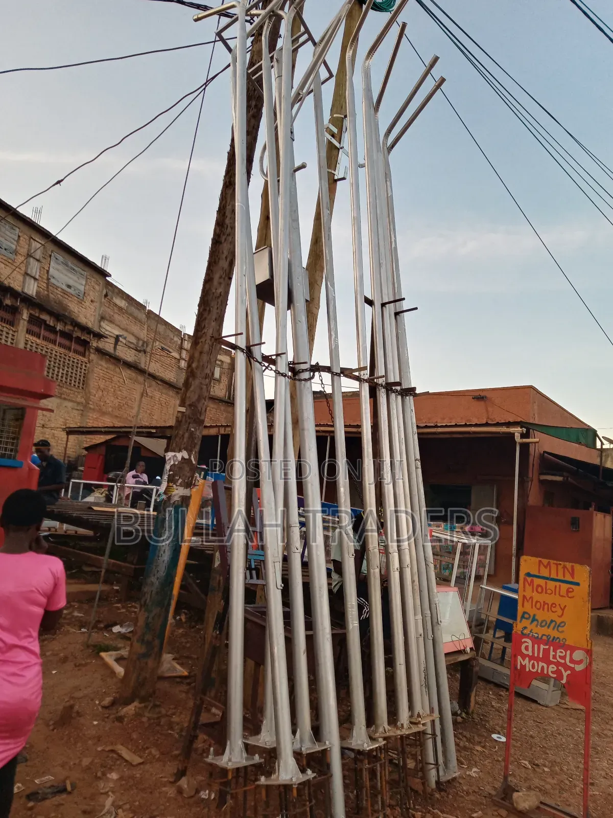 Security Light Poles 12ft Height