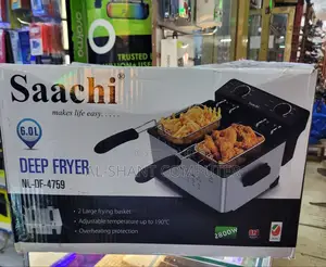 6L Sachi Deep Fryer/ 6L Stainless Deep