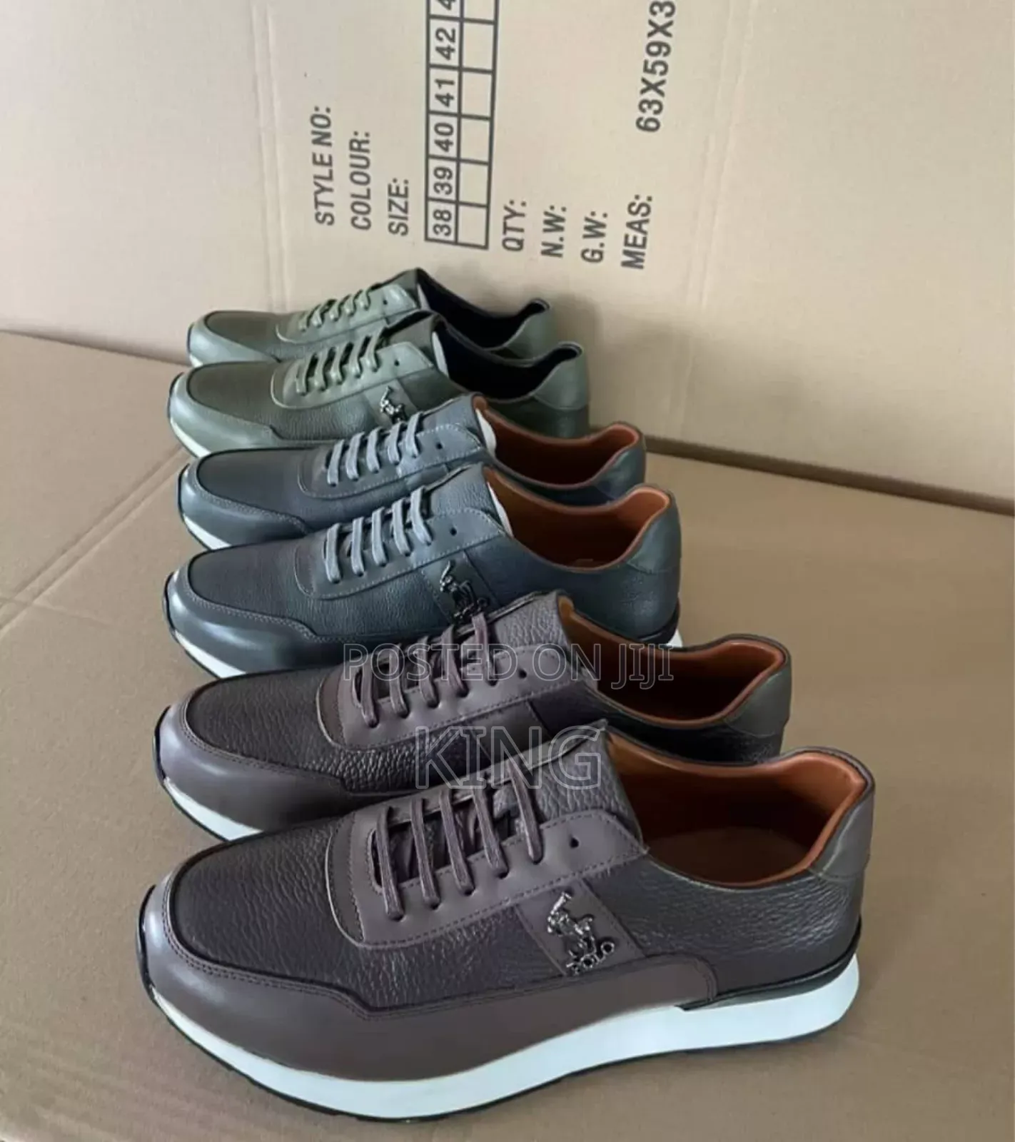 Exact Polo Leather Sneakers