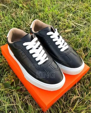 Lux Hermes Calfskin Low Sneakers Shoes