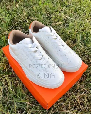 Luxy Hermes Calfskin Low Sneakers Shoes