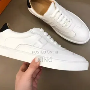 Exact Hermes Calfskin Low Sneakers Shoes