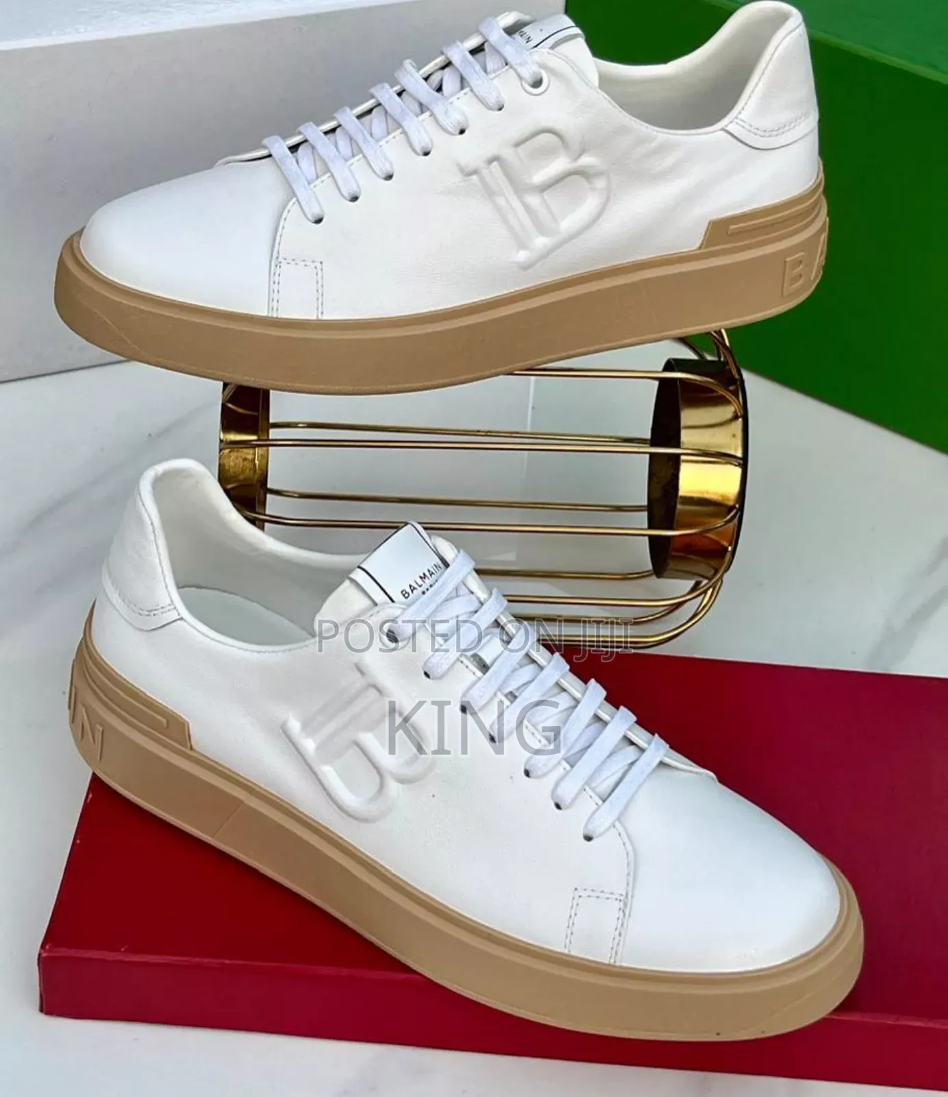 Assured Balmain B-Court Sneakers Men