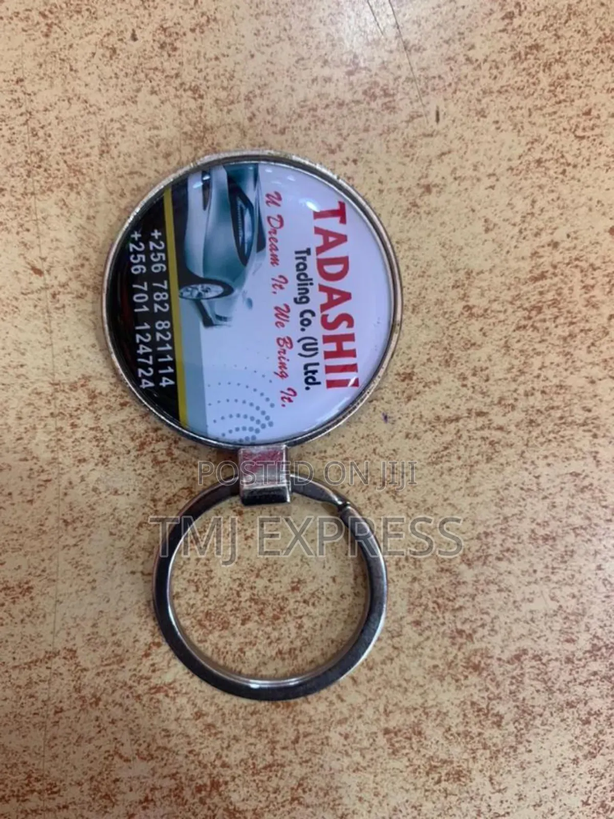 Branded Metalic Key Holders