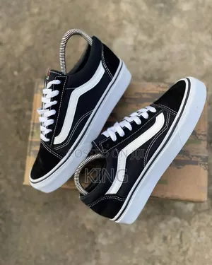 First Knu-Skool Vans. Blue/Black White. Originals