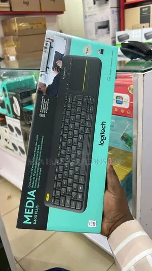 Logitech Media PLUS Wireless 2 in 1 Keyboard