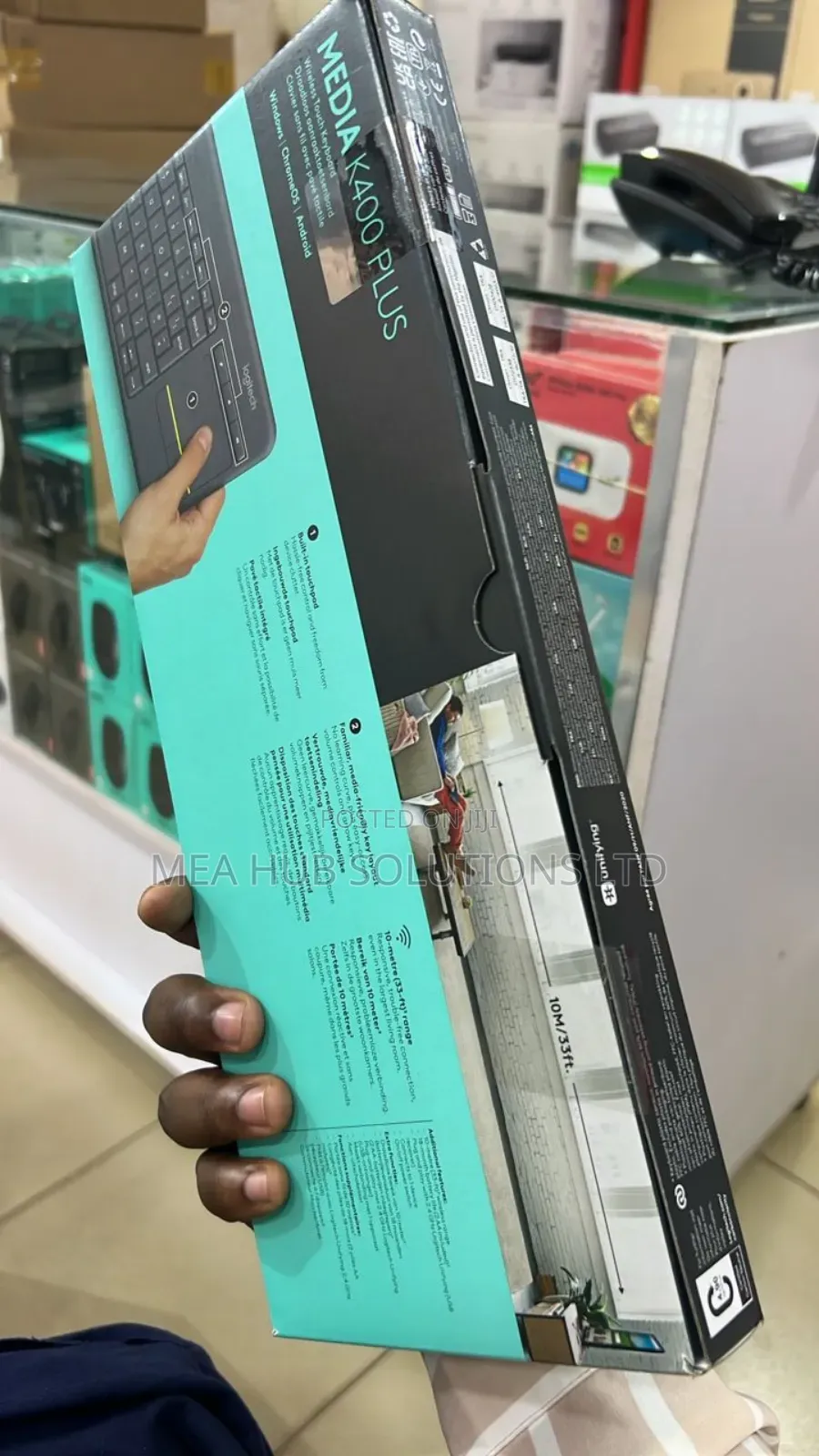 Logitech Media PLUS Wireless 2 in 1 Keyboard