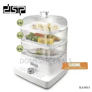 DSP 1300ml 3 Tier Electric Vegetable Food Steamer