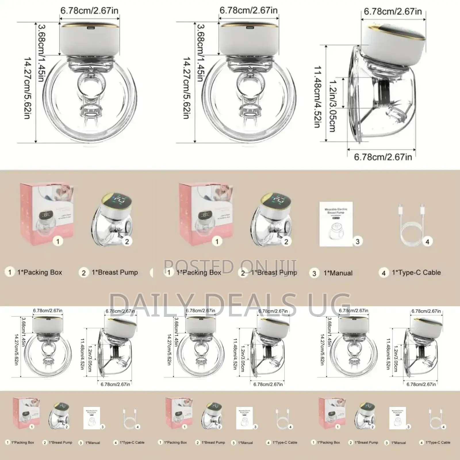 Wearable Breast Pump