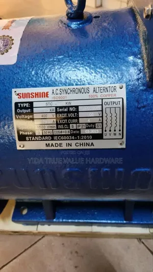 Alternator 7.5 Kw 10kva