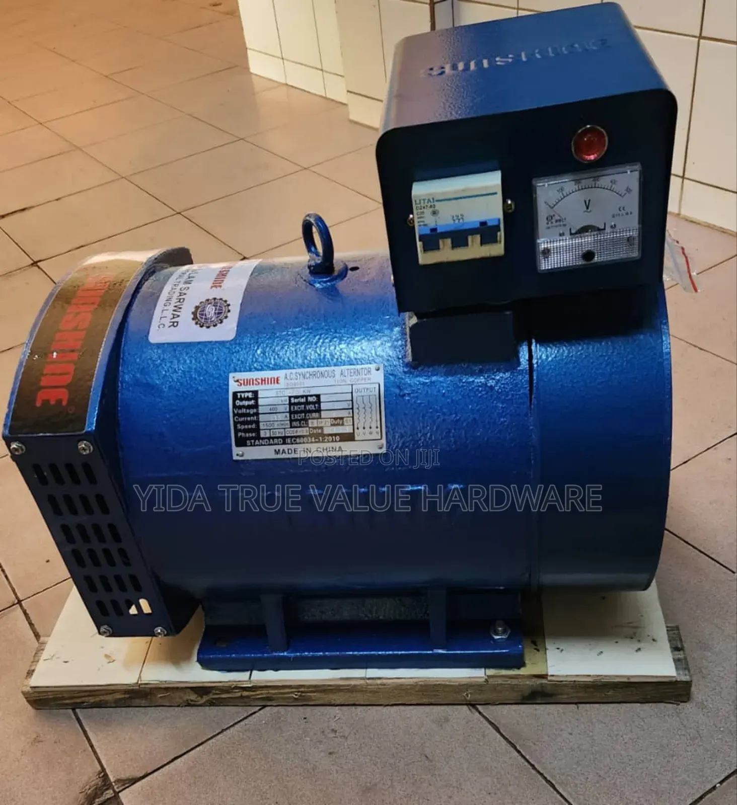Alternator 7.5 Kw 10kva