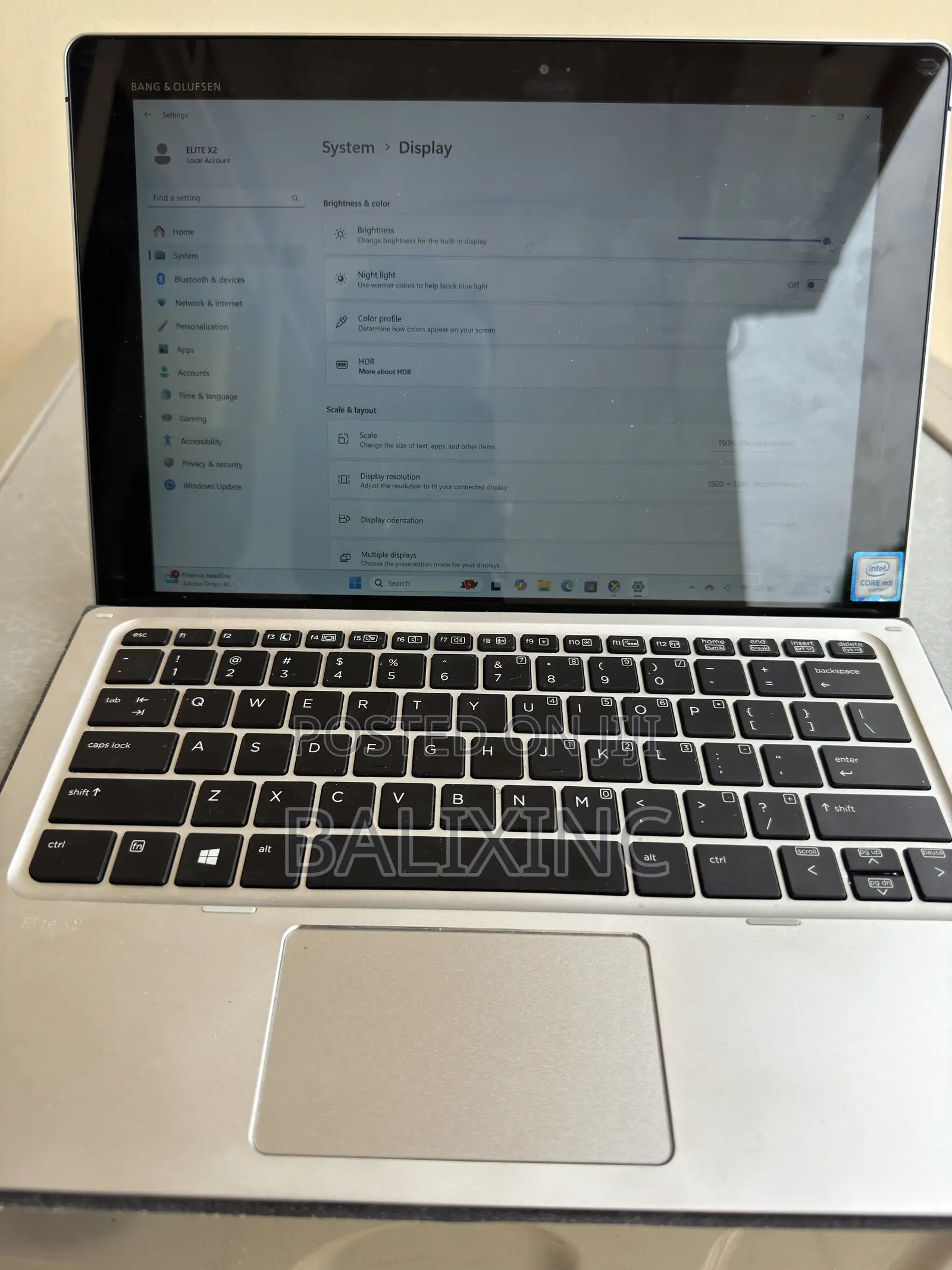 Laptop HP Elite X2 1012 G2 8GB Intel Core I5 SSD 256GB