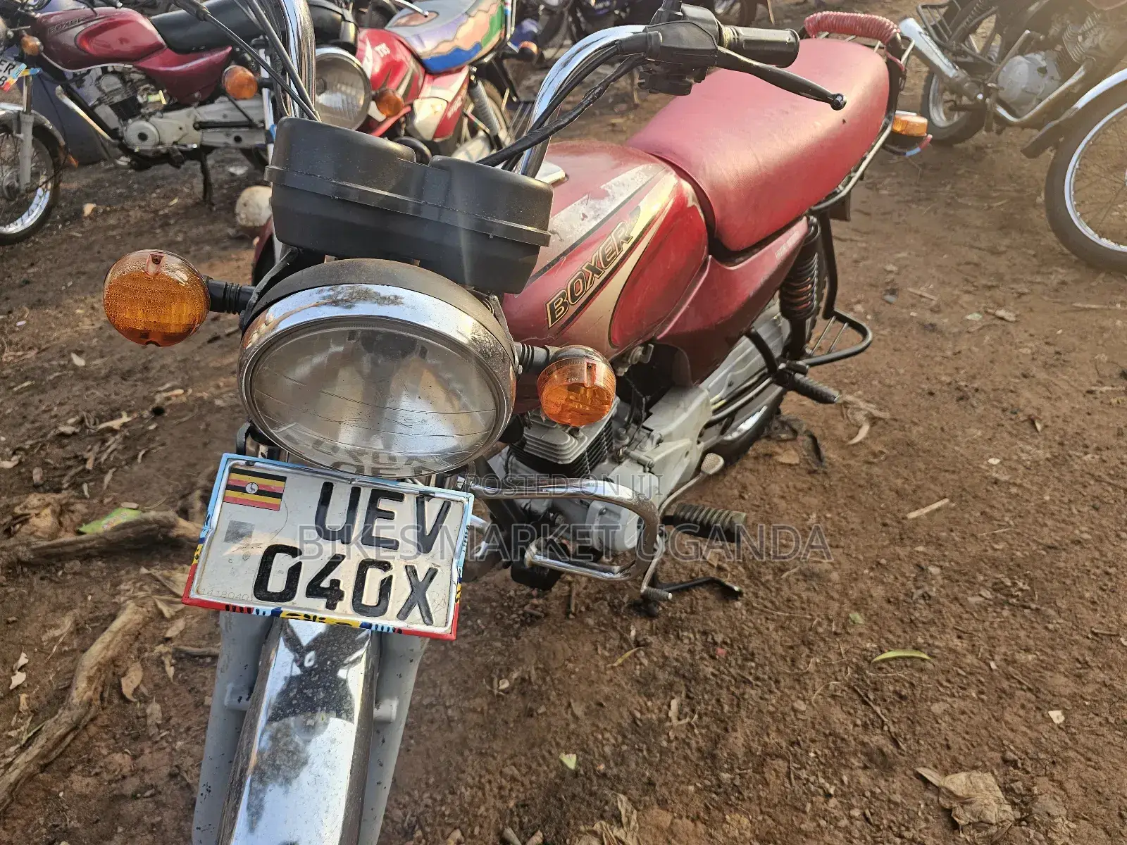 Bajaj Boxer 2019 Red