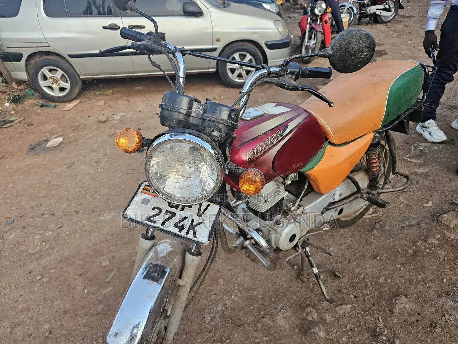 Bajaj Boxer 2022 Red