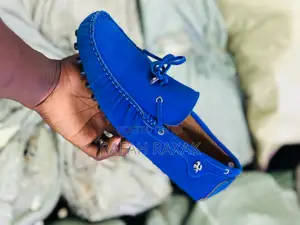 Blue Suede Casual Tod’S Moccasins