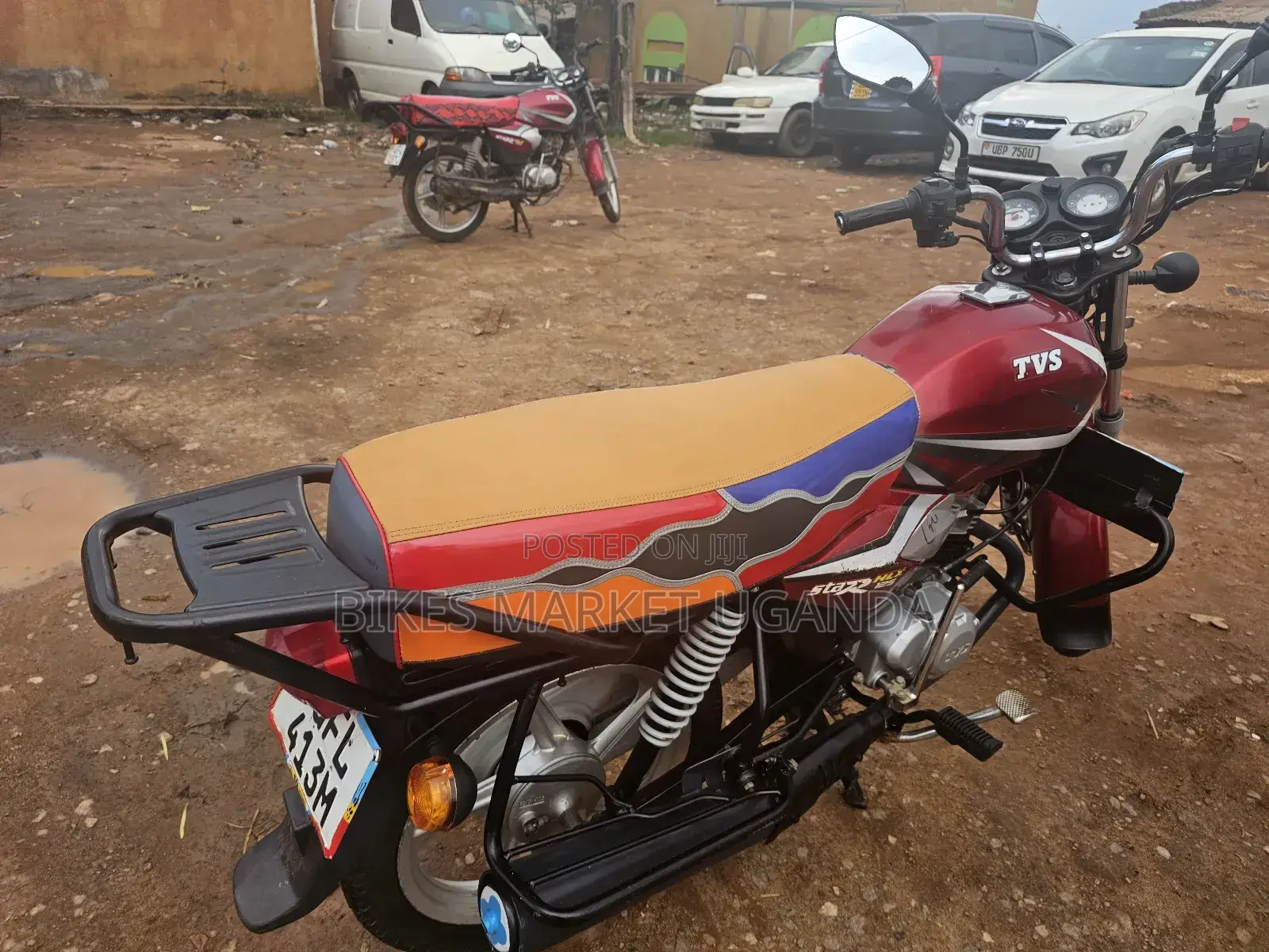 TVS HLX 125 2022 Red