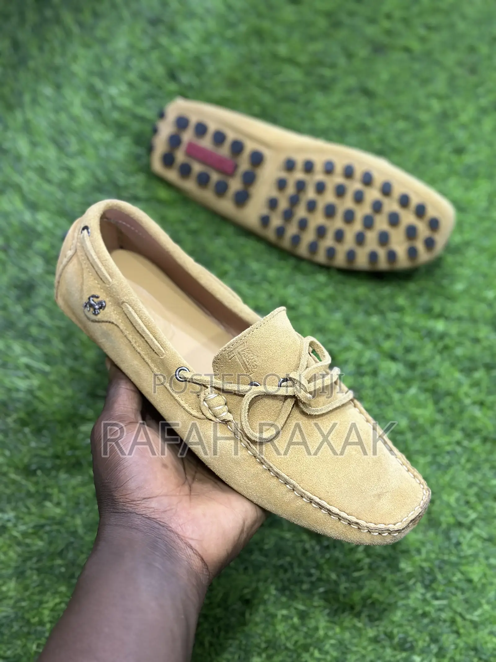 Dot Sole Walk Suede Tod’S Moccasins