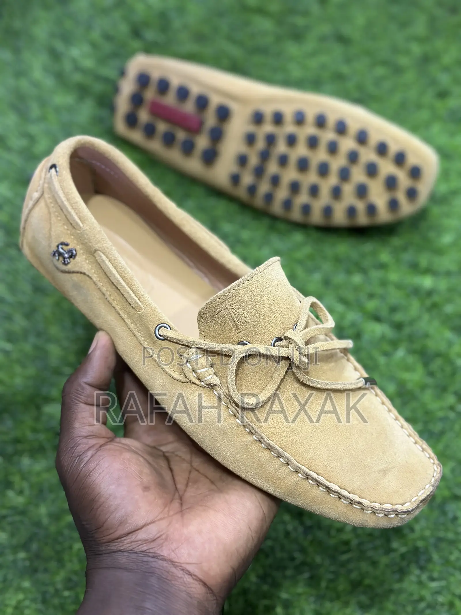 Dot Sole Walk Suede Tod’S Moccasins