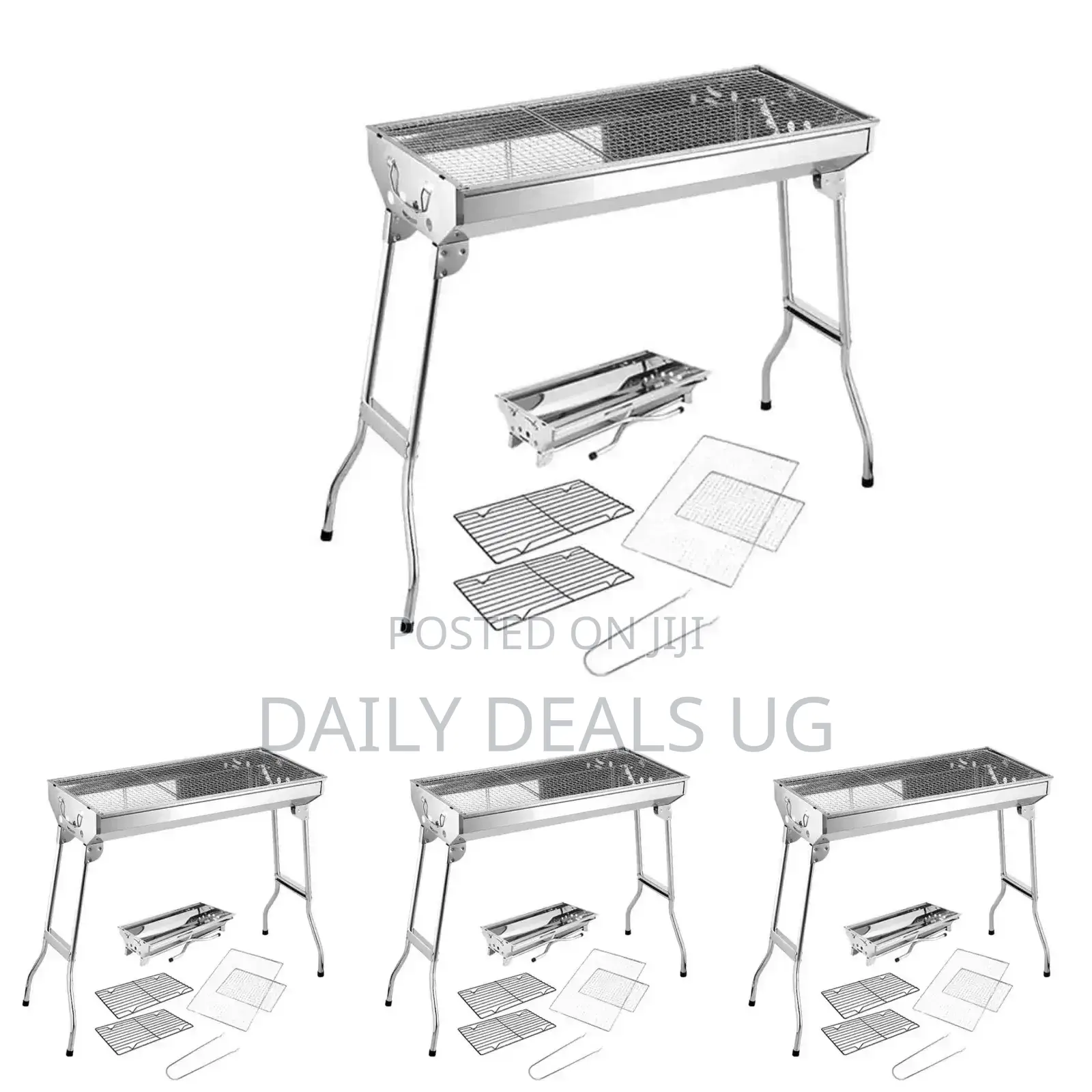 Sliver Outdoor BBQ Grill