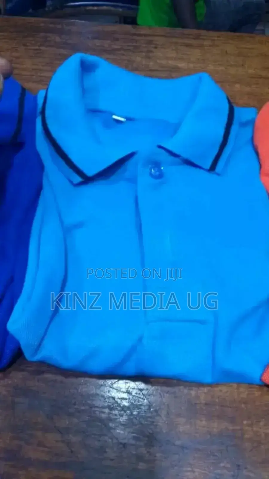 Collar T-Shirts Good for Embroidery