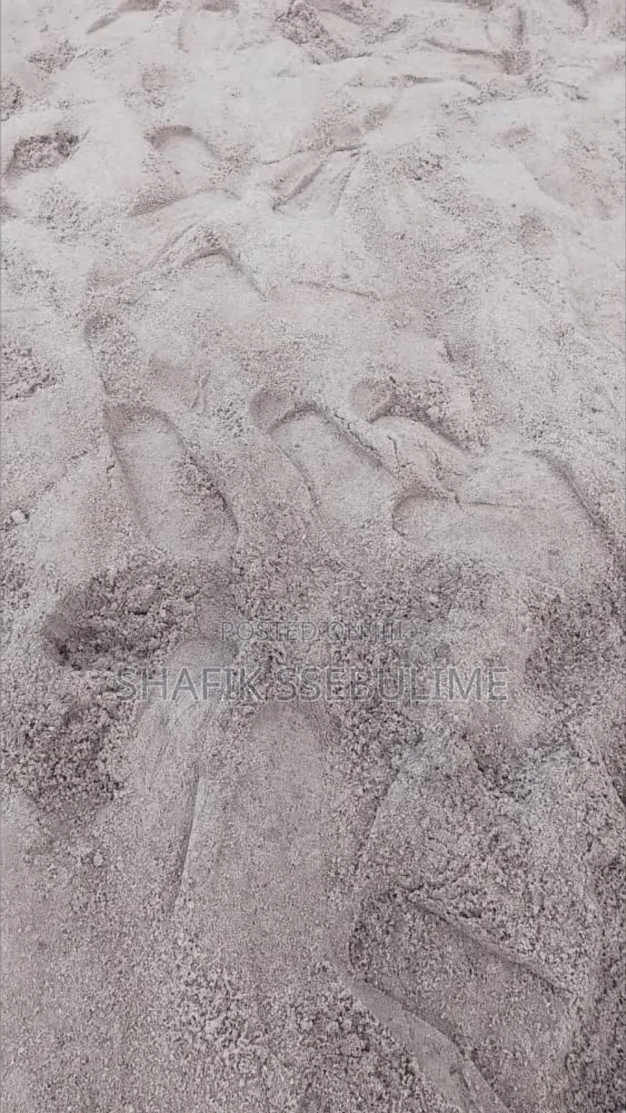 White Lake Sand for Plastering